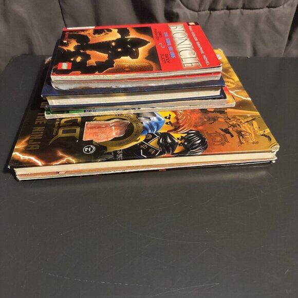 Lot of 6 Lego Books Ninjago Bionicle Ghost Ninja Nexo Knights NO TOYS JUST BOOKS - Picture 14 of 14
